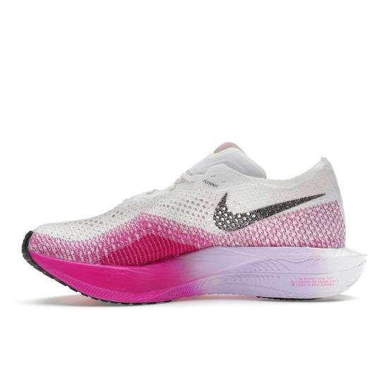 Nike ZoomX VaporFly Next% 3 White Vivid Purple Unisex Sneakers Purple-Agate Black DV4129-104