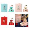 Preserved Rose Apple Shaped Jewelry Box Charming Apple Jewelry Box with Eternal Rose Necklace Box for Memorable Moments