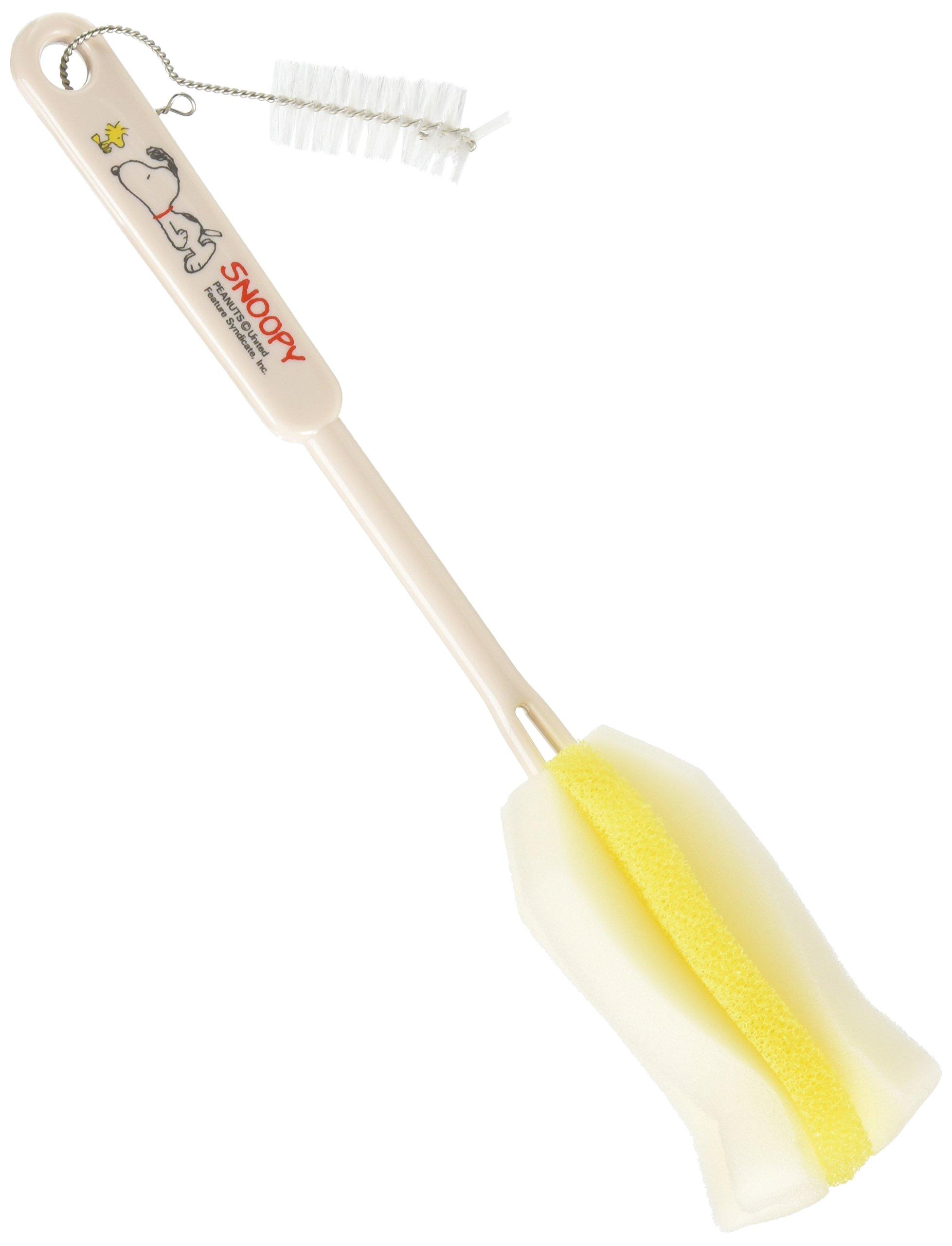 

Richell Snoopy baby bottle brush sponge type with mini brush