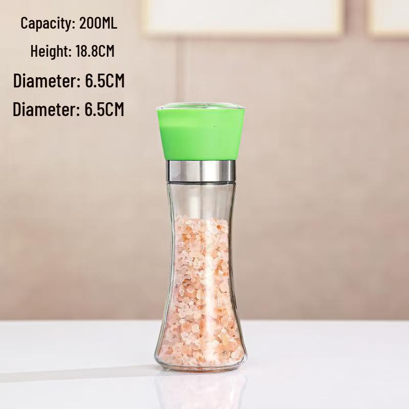 Manual Stainless Steel Salt and Pepper Grinder Set