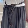 Delidi Bohemian Tassel Belt (dark Brown)