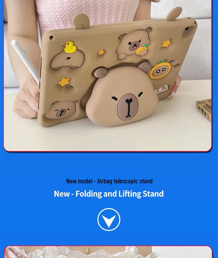 iPad 10.2 Air 11 Protective Case: Silicone Tablet Shell for Kids, Air5, 9.7, Mini 6