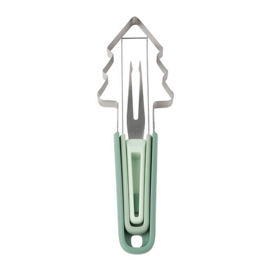 

Watermelon Cutter Stainless Steel Fruit Slicer Tool Multipurpose Mango Pineapple Cantaloupe Cutter Easy Clean Food Safe Kitchen Gadget for