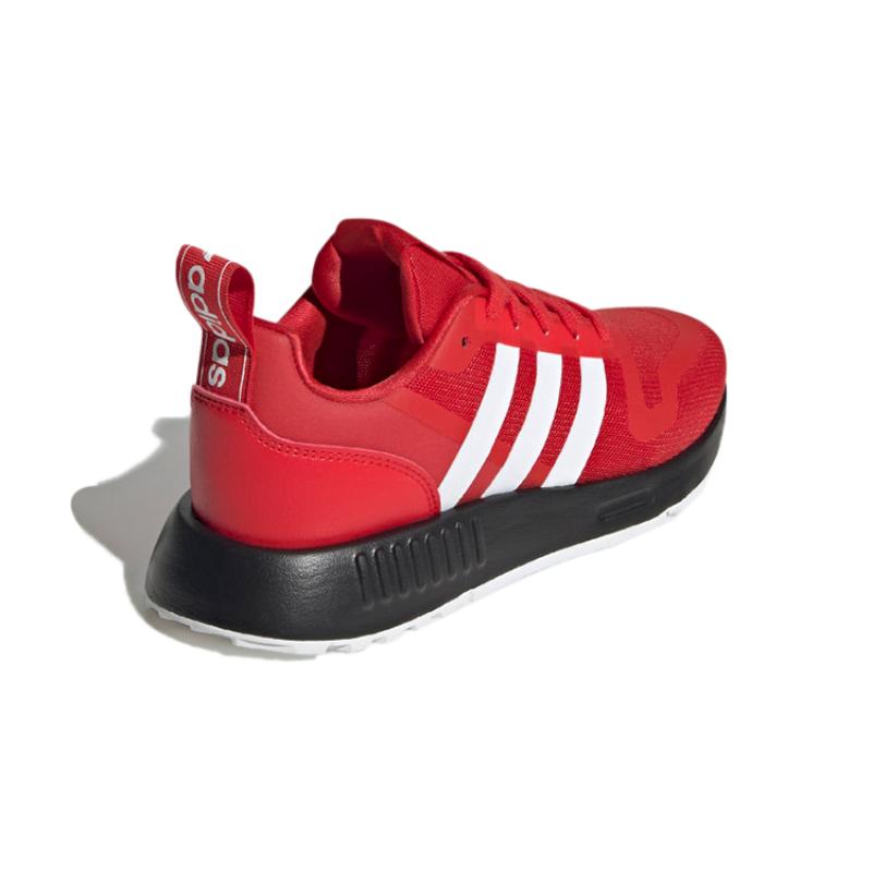 Adidas Originals Multi J Cushioning, Wear Resistant Low Top Kids' Running Shoes Red Teenagers Sneakers GW3006