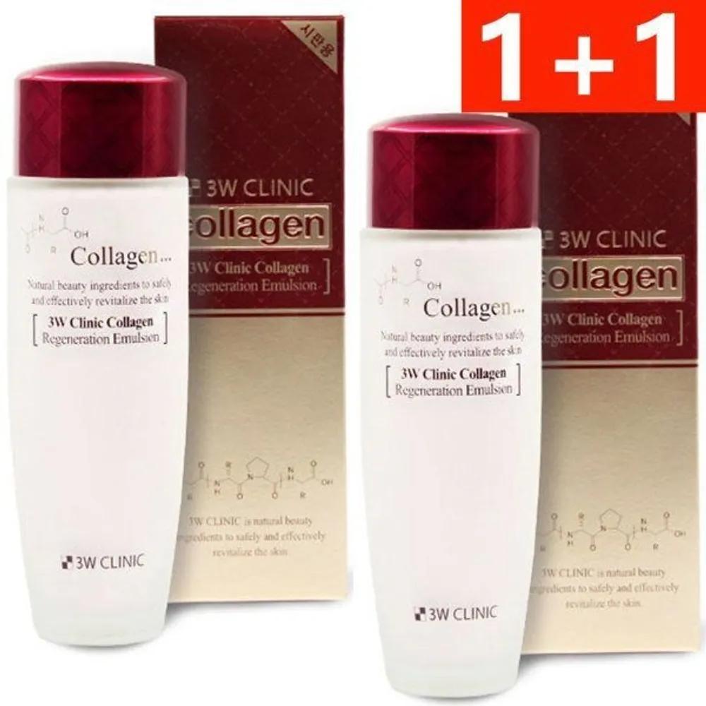 3w Clinic Collagen Regeneration Emulsion 150ml x 2 (1 Skin Condition Recovery Lifting Care 1)