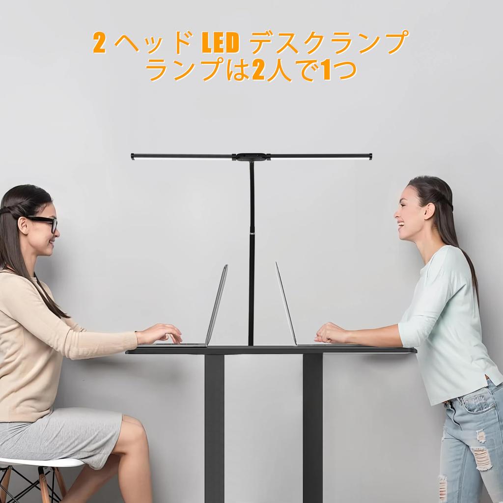 Büro LED Schreibtischlampe, Augenfreundliches Schreibtischlicht mit 3 Farbmodi, 10 Helligkeitsstufen, Verstellbarer flexibler Schwanenhals, 18W DC12V Schreibtischlampe mit Klemme