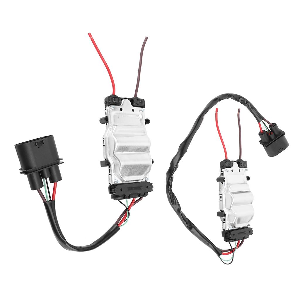 2 Stück Lüftersteuergerät 1137328159 Stabile Leistung Erhöhte Sicherheit Motorlüfter-Steuergerät für 4F C6 2004