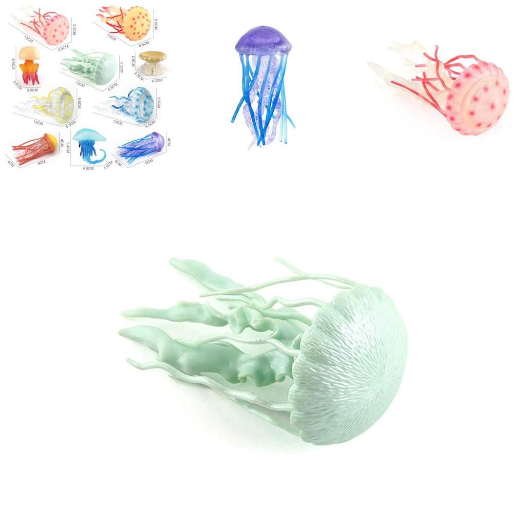 Marine Ozean Meeresleben Plastik Quallen Modell Desktop Deko Für Aquarienliebhaber