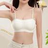 Non-Slip Seamless Push-Up Bandeau Bra for Small Chest – Invisible Strapless Cup, Anti-Exposure Design