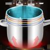 Long Handle Stainless Steel Deep Frying Pot Kitchen Utensils Nonstick Deep Fryer Pan for Cooking French Fries Home Restaurant