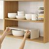 Cabinet Shelf Expandable Stackable Expandable Shelf Rack Layered Space-Saving Heavy-Duty Kitchen Storage Accessories for Pantry