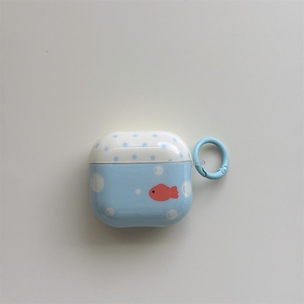Applicable to Apple AirPods 1 /1 generation personalized polka dot blueberry earphone cover PRO1 cartoon anti-drop case PRO1 niche