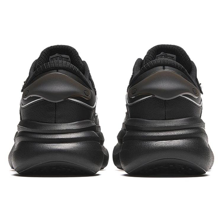 Anta Fabric Abrasion Resistant Low top Casual Shoes Women's Black 922338888-8