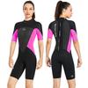 2mm Neoprene Short Sleeve Wetsuit Surfing Diving Swimming UV Protection Thermal Insulation Unisex Adult Plus Size