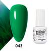 GELPOLISH Nail Art Set: Base, Top Coat, Transparent & White Gel Polishes