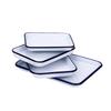 Enamel Rectangle Dish Plate, Rectangle Tray