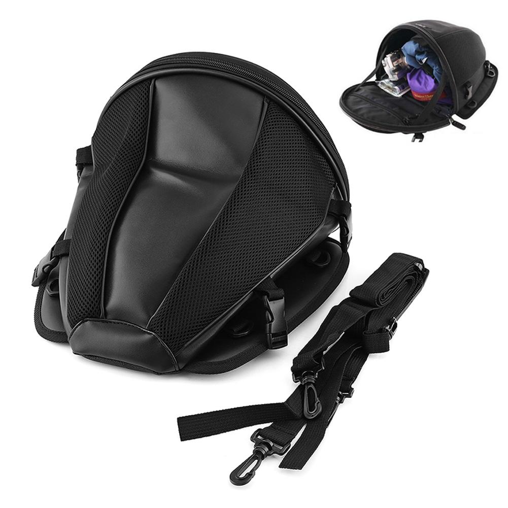 Motorcycle Bike Sports Waterproof Back Seat Carry Bag Storage Saddlebag Portable