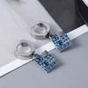 Technology Sense Circuit Board Earrings Punk Trendy Cool Ear Clip Earrings