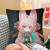 pc Zhao ZZenless Zone Zero ZZZ Pillow Case Fashion Square Pillowcase Bedroom Sofa Room Ins Decoration Leisure