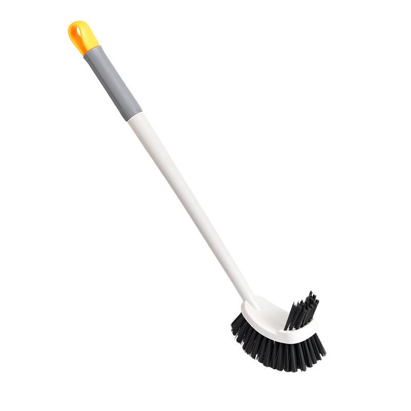 Multifunctional Soft-Bristle Toilet Brush with Long Handle & Base