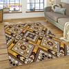 3D Turkey Persian Bohemian Mandala Flower Koberec do ložnice Obývací pokoj Domácí Dekorace na pohovku,Děti Large Decor Floor Mat