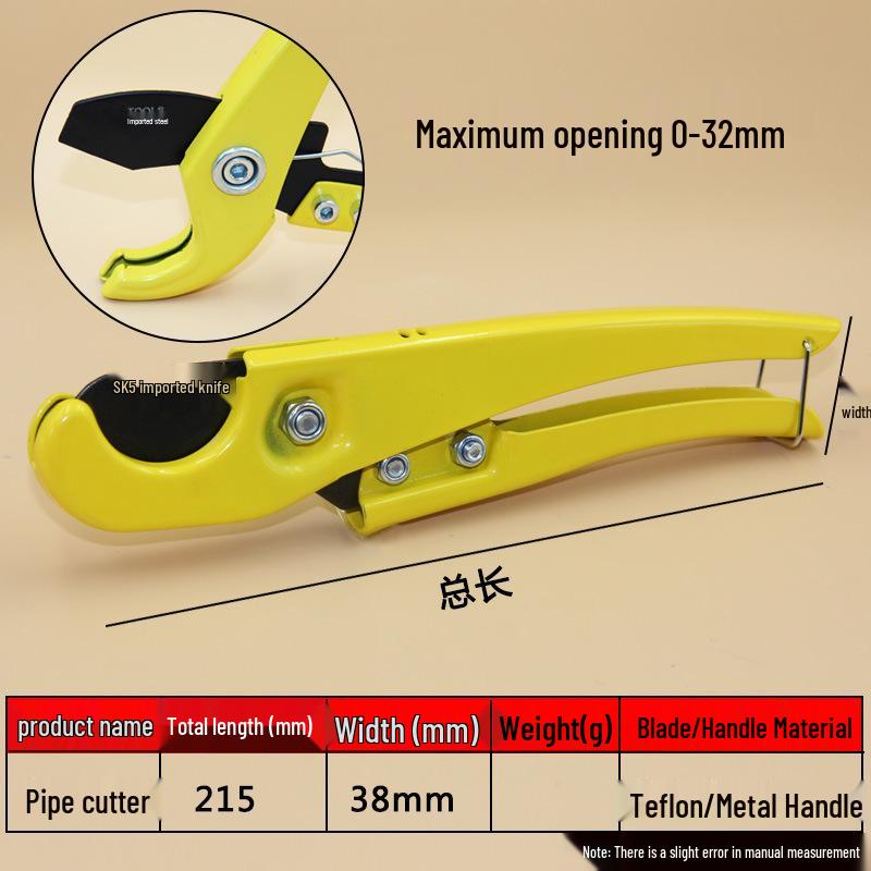 PPR Pipe & Conduit Cutter Pliers: Professional PVC & Water Pipe Quick-Cut Tool