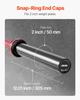 180cm Barbell Bar, Fit 2-Inch Weight Plates, Barbell Bar with Knurled Grip for Strength Training, Weightlifting, Squat, Deadlift, Bench Press, Curl,