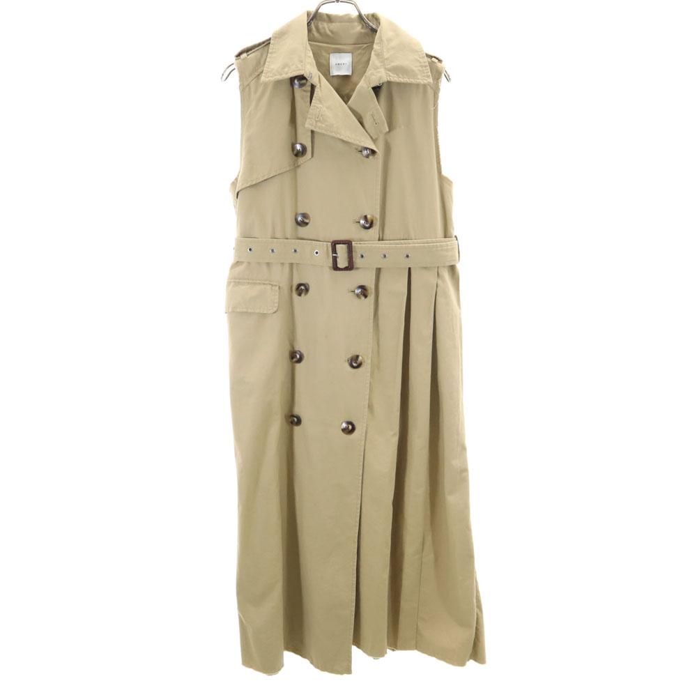 

AMERI UNDRESSED Бежевый тренч без рукавов Женский Б/У