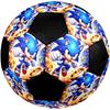 Sonic Theme Size 5 Soccer Ball, Suitable for Both Indoor and Outdoor Matches, a Gift Suitable for Everyone.