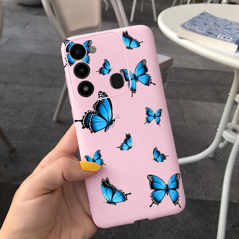 For Tecno Spark 8C Case KG5k Shockproof Soft Silicone TPU Back Cover For Tecno Spark 8 Pro Spark8 Phone Cases Spark8 Case Bumper