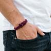 Einzigartiges Herren Seilarmband Premium Ausgewählt 4mm Schnur Spezieller Glücksknoten Tibetisches Armband Erhältlich in Mehreren Farben und Größen