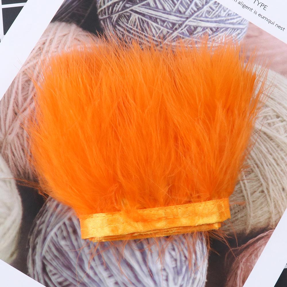 10 Meter Flauschig Weiche Truthahnfedern Besatz Fransen Gefärbtes Buntes Band Kleid Kleidung Nähzubehör Dekoration Feder Handwerk