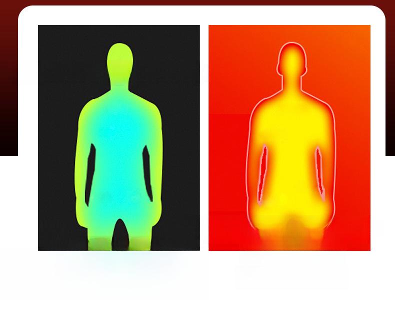 Vestă încălzită USB cu control dublu cu 17 zone - stil cuplu, temperatură constantă