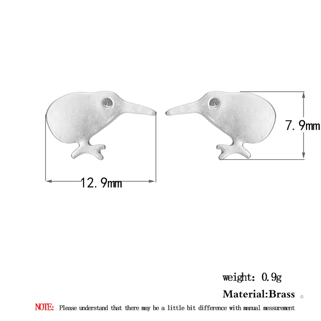 Kiwi Lindo Pajaro Stud Pendientes Oro Plata Bebe Pajaro Post Joyeria De La Aleacion Para Las Mujeres Comprar A Precios Bajos En La Tienda En Linea Joom