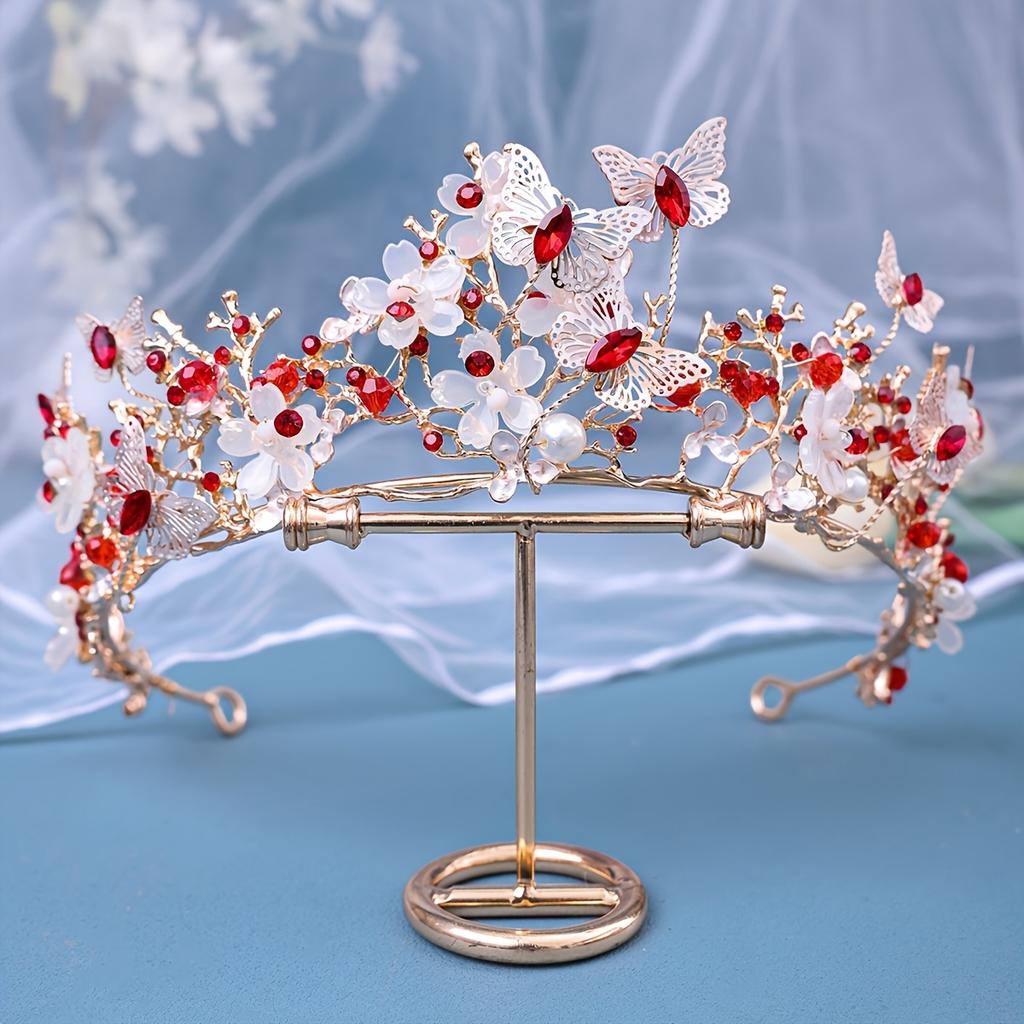 Butterfly Crown Ball Party Festival Cosplay Crown Runway Headpiece