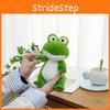 Sitting Frog Cute Animal Plush Keychain Cartoon Pendant Bag Decorations Gift