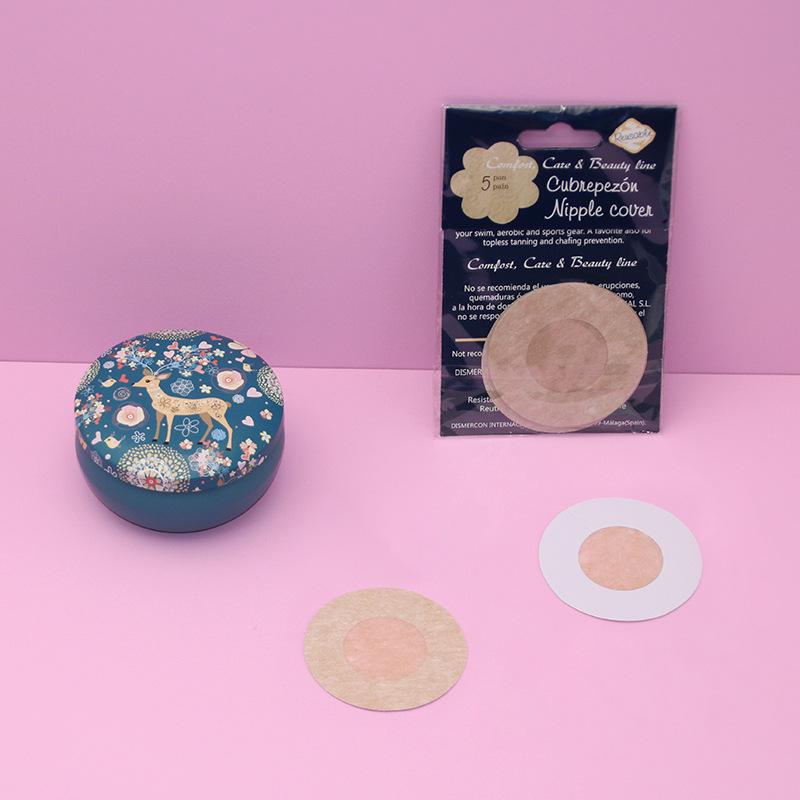 Unsichtbare nahtlose Silikon-Nippelabdeckungen - Anti-Wölbung, Atmungsaktiv, Dünn, für Hochzeitskleider & Sommerbekleidung