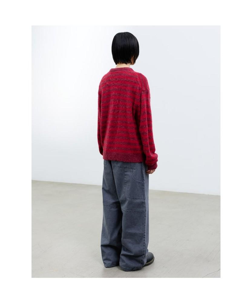 Saendeusaundeu (Unisex) Colored Overduck Pants Ash