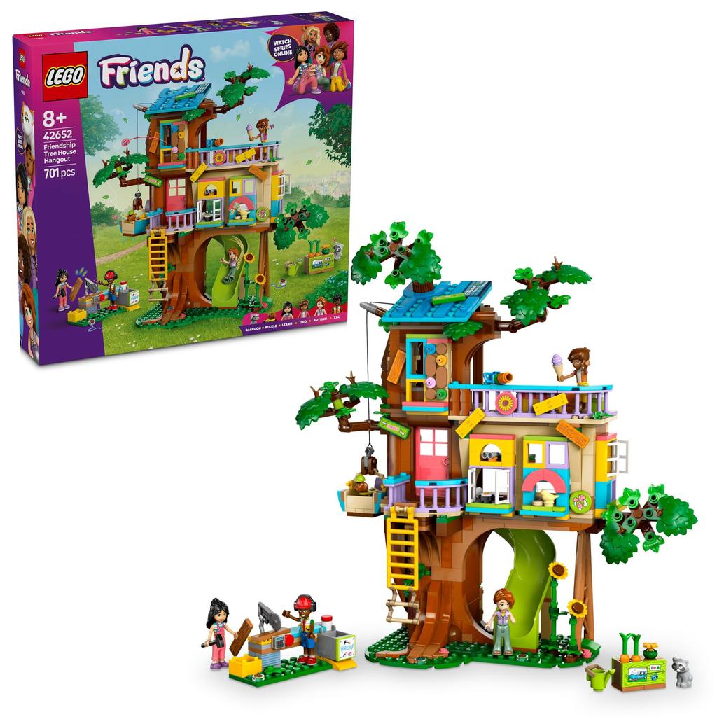 LEGO Friends Friendship Tree House Toy Block8910Elementary School Pretend Play House 42652