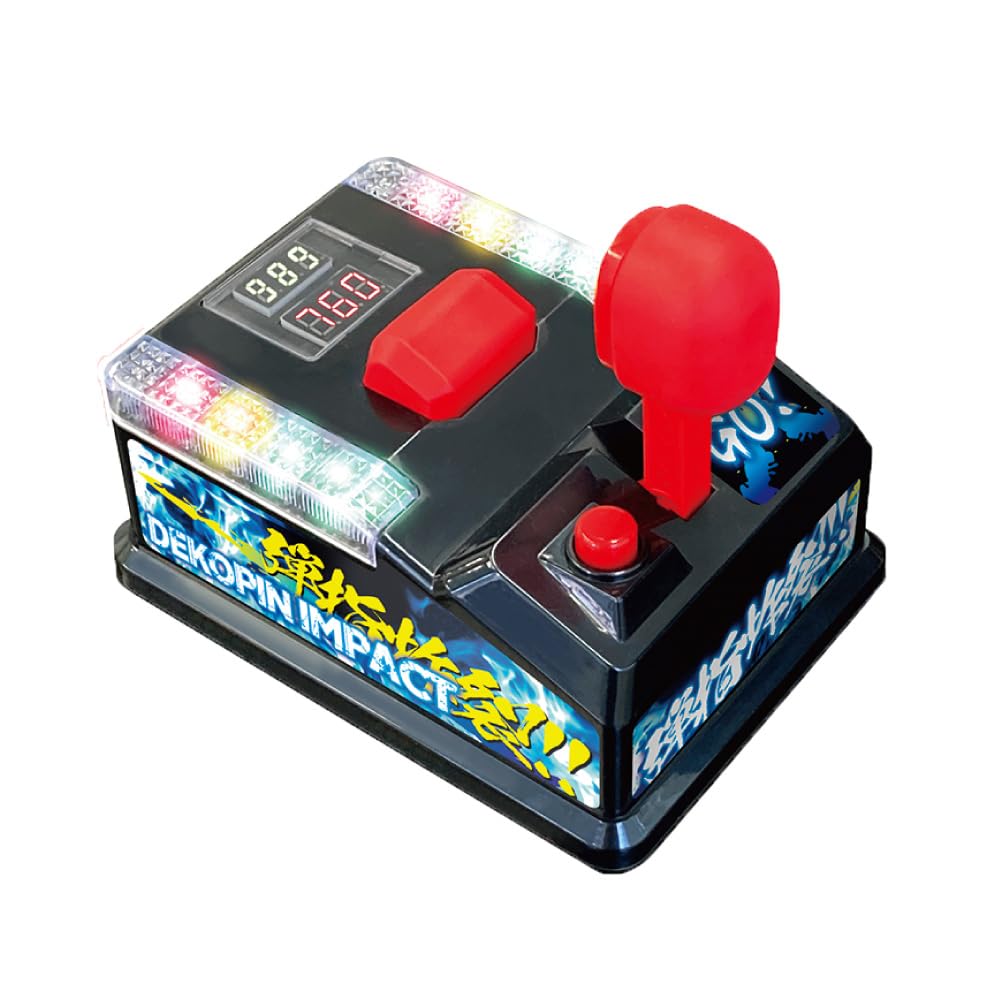 Finger Explosion!! Impactful Dekopfing Toy, Party Game, Approx. W11.6 x D10.9 x H15.6cm (Blue)