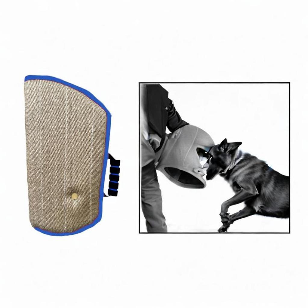Training Biting Arm Protection Sleeve Cotton Linen Dog Accessory for Medium Puppy Canine Training Gear