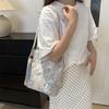 New Chinese Style  Fashionable  Large Capacity  Single-shoulder Underarm Bag New Fashionable Work Commuter  Single-shoulder Bucket Bag