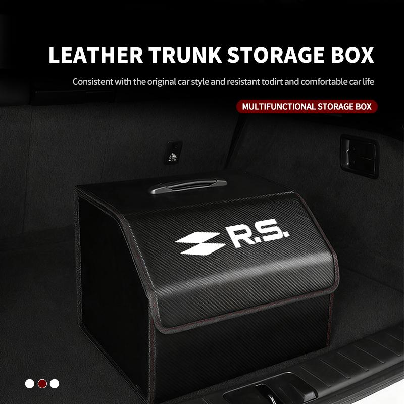 Car Trunk Storage Box Multiuse Portable Storage Organizer Tool For Renault Dacia Duster Megan Zoe Scenic Koleos Fluence Sandero SS7