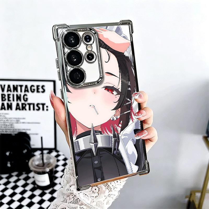 Zenless Zone Zero Ellen Joe Plating Phone Case For Samsung Galaxy S24 S25 FE S26 Edge S23 Ultra S22 S21 Plus S20 Anti-Fall Airab