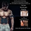 EMS Abdominal Muscle Stimulator Smart Muscle Abs Trainer Elektryczny Fitness Masaż Naklejka USB Akumulatorowy Masaż Wyszczuplający Ciało
