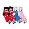 (4 Pairs) Disney Licensed Women Socks Boys Girls Mickey Donald AP14