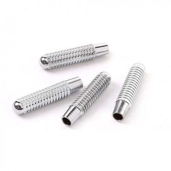 Inner Door Lock Down Bolt Trim 4PCS For Benz GLK 2009-2014 2015 Silver Aluminum