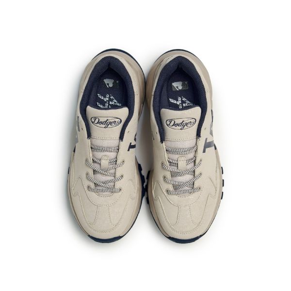 MLB Los Angeles Dodgers Comfortable Versatile Dad Shoes Unisex Sneakers Brown 3ASHCV16N-07CRS