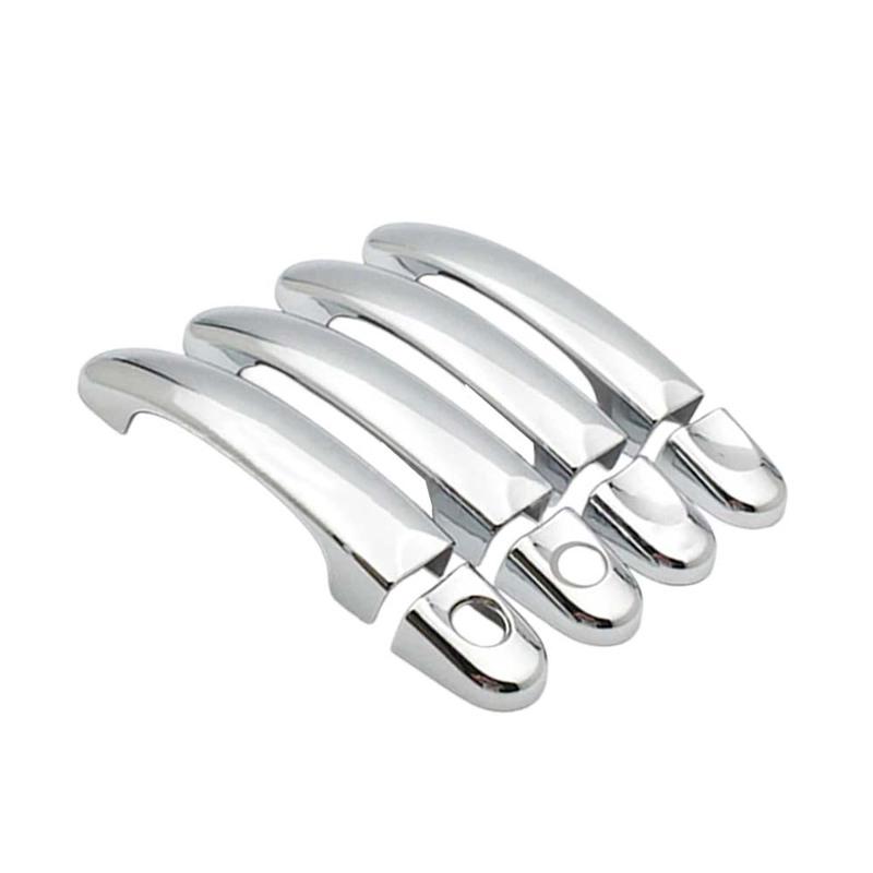 Car Decoration Door Handle Cover For Volkswagen Touran 2004-2015 Silver Cars Accessories Upgrade Modify A Car