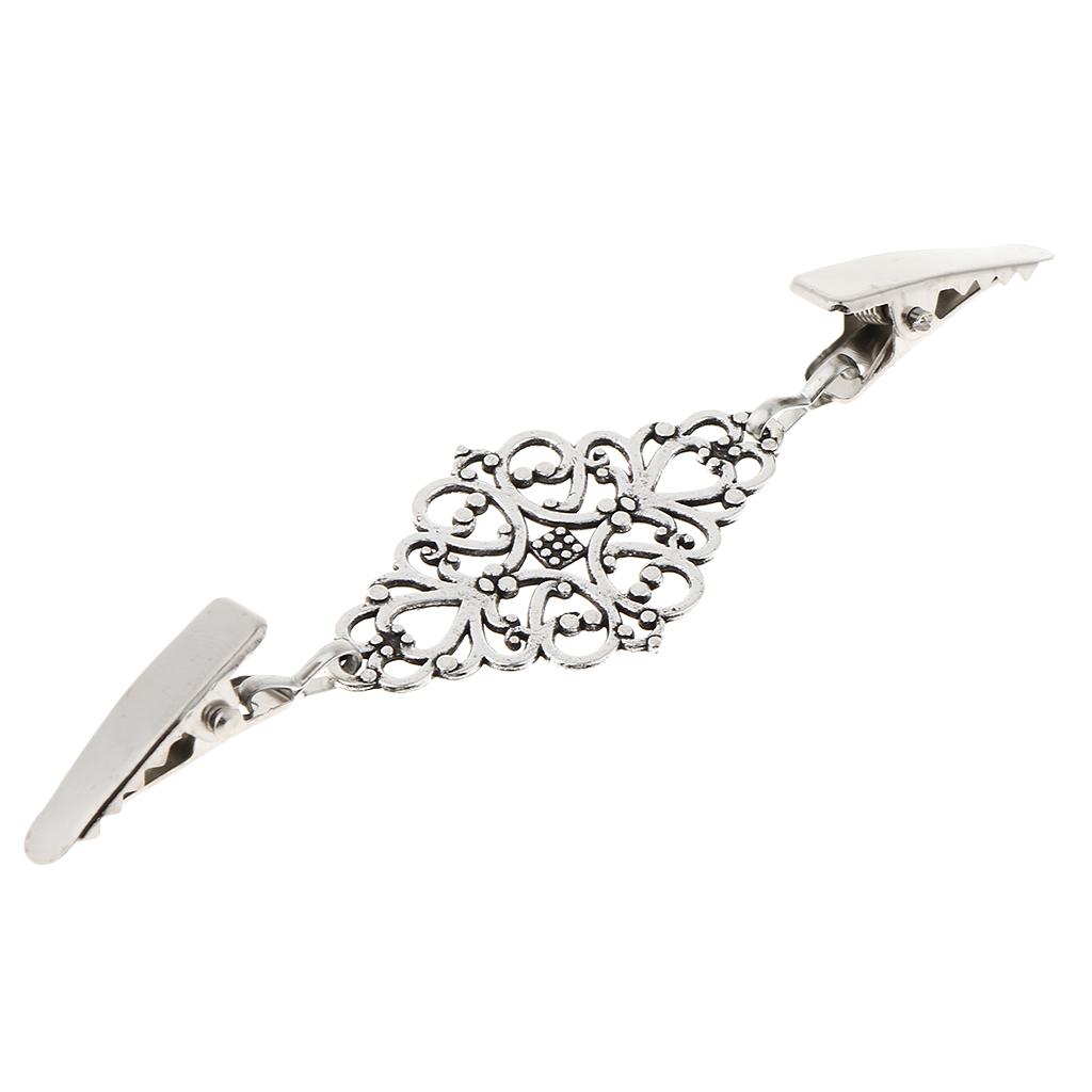 

Sweater Guard Brooch Alloy Clip Blouse Cardigan Shawl Holder for Women Maine Accessories срібний